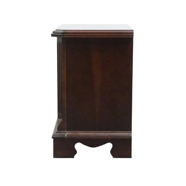 Bassett Furniture Eden House Solid Cherry Traditional Style 26" Nightstand 2083-0270 For Sale - Image 12 of 13