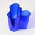 Contemporary Large Cobalt Blue Savoy Vase in Glass by Alvar Aalto for Iittala, 1992 For Sale - Image 3 of 10