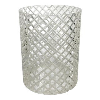 Vintage Acrylic Glass Wastebasket, France, 1970 For Sale