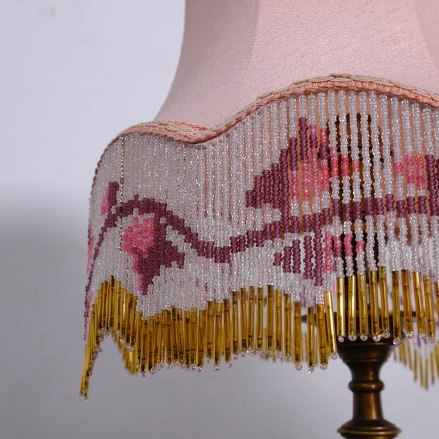 Table Lamps with Beads, 1960s, Set of 2 For Sale - Image 14 of 18