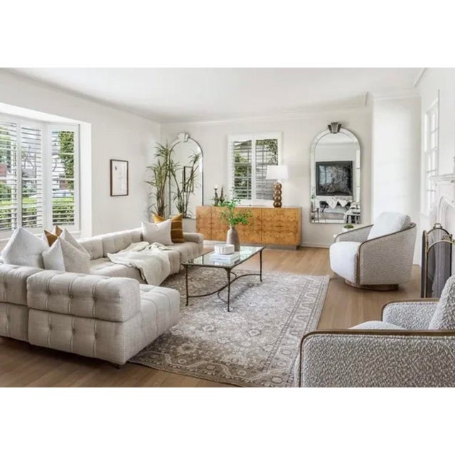 Pair of Authentic Karl Springer Monumental Mirrors. Absolutely outrageous and stunning. Perfect condition. 1980's, each...