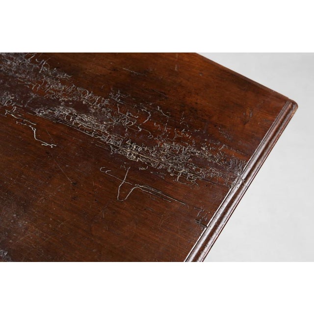 Antique Oak Spanish Console Table with Handcrafted Drawers, 18th Century For Sale - Image 5 of 18