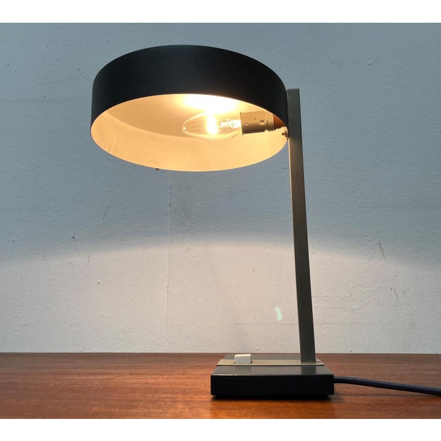 Mid-Century Minimalist German Table Lamp from Hillebrand, 1960s For Sale - Image 16 of 18