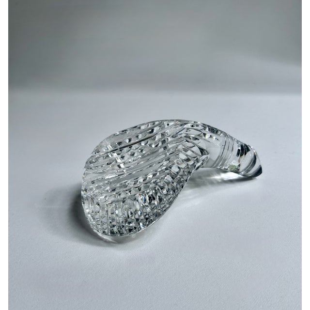 Vintage Waterford Crystal Driver Head Paper Weight For Sale - Image 16 of 17