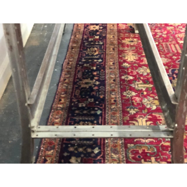 Industrial 1940s Industrial Steel/Metal Worktable For Sale - Image 3 of 8