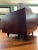 Mid-Century Modern Case Walnut and Chenille Armchair For Sale In Seattle - Image 6 of 11