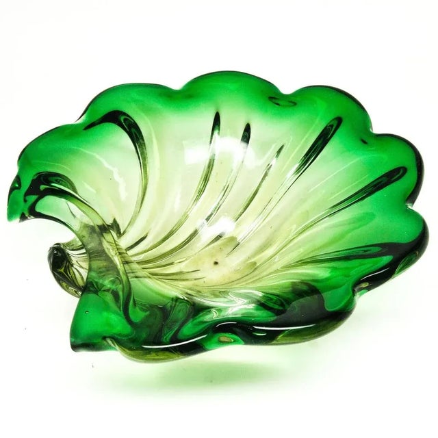 1970s Art Deco Italian Bowl from Made Murano Glass, 1970s For Sale - Image 5 of 11