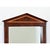 French, Empire style pool or billiards cue rack to hold up to sixteen sticks, now a wall mirror. Concealed by the pediment...