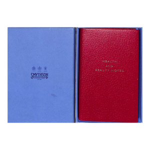 Vintage "Smythson Health and Beauty Notes" Book
