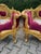 1980 French Louis XVI Gold Velvet Beech Sofa Set 3Pc For Sale - Image 15 of 18