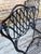Russell Woodard Woodard Florentine Orleans Pattern Iron Patio Chairs - Set of 4 For Sale - Image 4 of 8