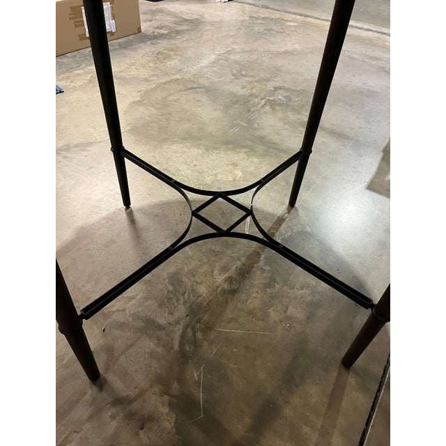 Wood Lily Koo Arlington Bistro Table For Sale - Image 7 of 8