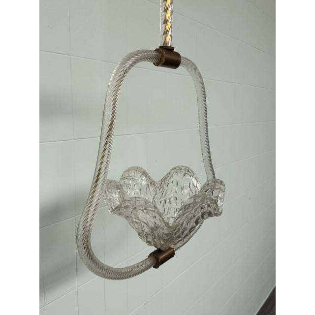 Murano Glass Pendant from Barovier & Toso, 1950s For Sale - Image 10 of 13