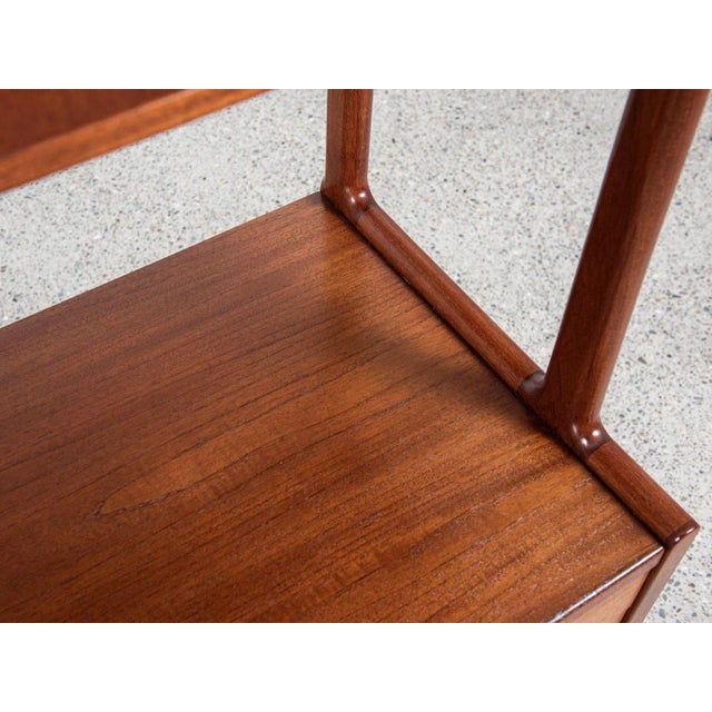 Wood Midcentury Danish Double Sideboard in Teak by Hans Wegner for Ry Møbler For Sale - Image 7 of 13