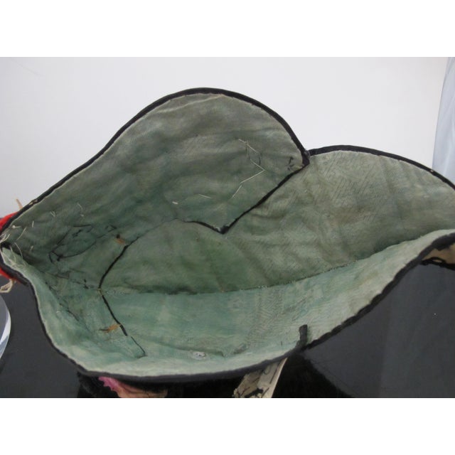 Antique Chinese Child Silk Embroidered Protective Tiger Rat Festival Hat For Sale In Portland, OR - Image 6 of 9