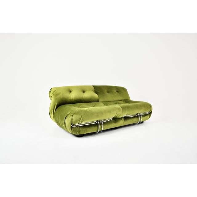 Soriana Sofa by Afra & Tobia Scarpa for Cassina, 1970s For Sale - Image 11 of 11