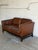 Damgaardens Møbler Brown Leather Loveseat Danish Mid-Century Modern 1970s For Sale - Image 11 of 13