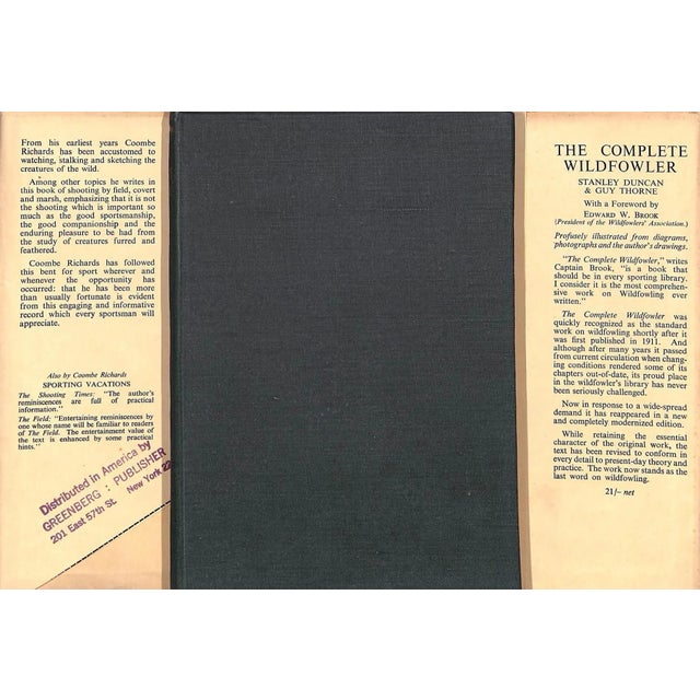 RICHARDS, Coombe [216] pp. Herbert Jenkins 1950 8 3/4" x 5 3/4" Tales of sport and natural history. Rabbiting, pigeon...