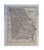 This remarkable 16" x 19" antique two-sided map offers a dual historical perspective on two key Southern states: one side...
