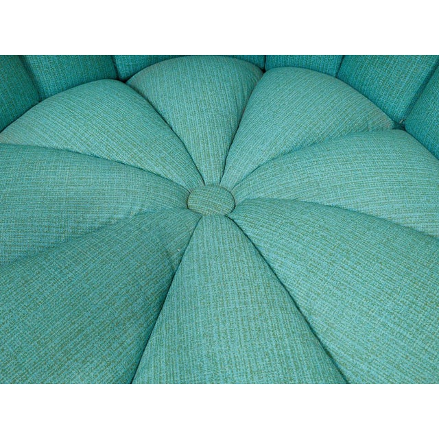 1960’s Round Vintage Club Chair For Sale - Image 9 of 10