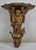 France XVIIIth Century Small Wall Bracket in Stuccoed and Gilded Wood, the Scalloped Top Supported by Zéphir For Sale - Image 13 of 13