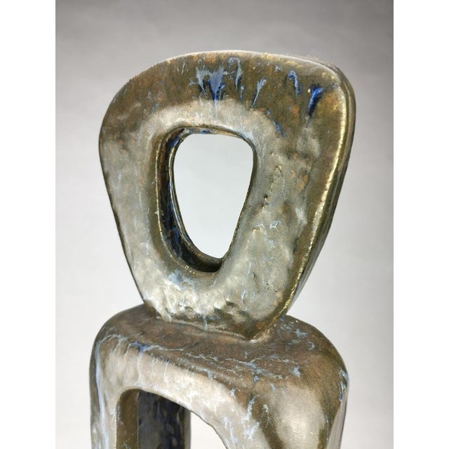 Ceramic Abstract Sculpture, 1970s For Sale - Image 12 of 16