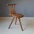 19th Century Wooden Tripod Side Chair For Sale - Image 9 of 9