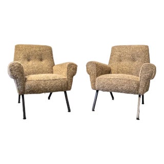 Set of Italian Armchairs, 1960s For Sale