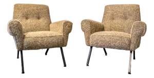 Set of Italian Armchairs, 1960s