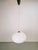 Adjustable Pendant Lamp with Pull Cord by Gepo Vintage pendant lamp by Gepo. Beautiful lamp with a large white plastic...