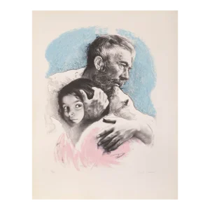 With Grandfather, Sandu Liberman
