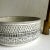 Ceramic Gray Handcrafted Ceramic Pottery Round Vessel Washbasin Sink With Brass Drain For Sale - Image 7 of 10