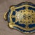 authentic vintage mid-century Italian Florentine wood tray. Masterfully crafted in Italy, this piece features a gorgeous...