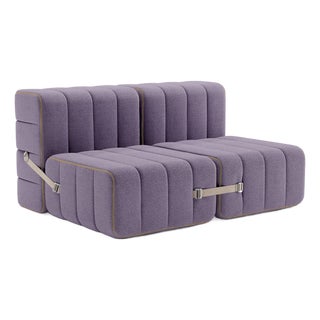 Curt Modular Set - Flexible 2-Seater - Dama - 0039 (Lilac) by Ambivalenz, Set of 4 For Sale