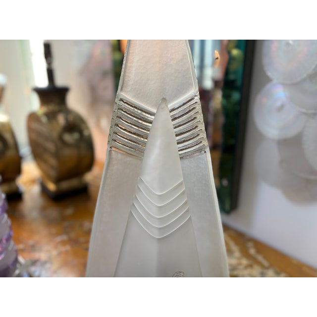 Italian Modern Murano Glass Table Lamp For Sale - Image 12 of 12