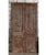 Mid-Century Modern Antique Indian Carved Double Sliding Barn Doors With Brass Studs 80x42 For Sale - Image 3 of 5