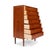 Vintage Danish Mid-Century Teak 7 Drawer Tallboy Dresser 1960s For Sale - Image 4 of 10