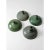 Set of 4 Vintage Green Enamel Pendant Light Shades For Sale - Image 10 of 11