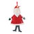 Kenneth Ludwig Chicago Whimsical Santa and Snowman Ornament (Set of 6) For Sale - Image 4 of 5