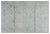 1960s Moroccan Hand Knotted Modern Rug With Natural Color Organic Wool Soft Texture,5'7"x8'5" For Sale - Image 5 of 5