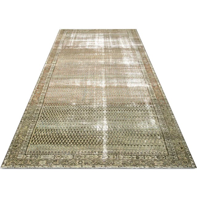 1940s Vintage Persian Melayer Rug For Sale In Los Angeles - Image 6 of 7