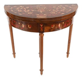 Example of Demi-lune Tables