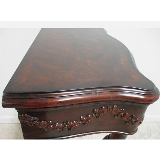 Brown 1990s Theodore Alexander French Regency High Leg End Table Night Stand End Table For Sale - Image 8 of 10