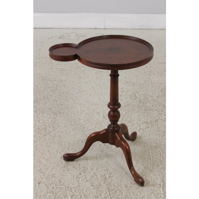 Mahogany Colonial Williamsburg Style Kettle Stand For Sale - Image 4 of 12