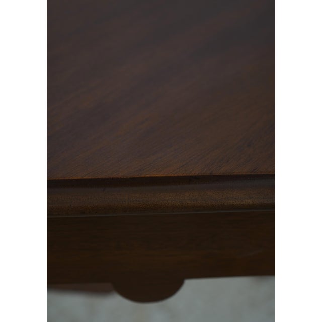 Biggs Mahogany Gate Leg Corner Table For Sale - Image 9 of 16