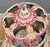 Mid 20th Century Large French Rococo Hand-Painted Porcelain Bird Cage With Original Floral Tray & Bird For Sale - Image 5 of 17
