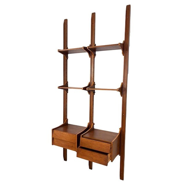 Mid-Century Modern Wall Unit, Italy, 1960s For Sale - Image 3 of 9