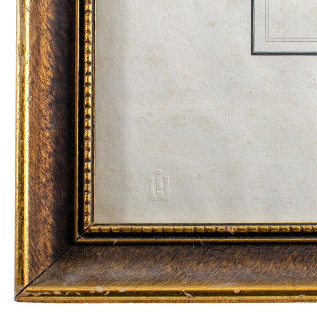 Silas Holman Map of Harvard For Sale In Savannah - Image 6 of 6