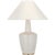 Modern Barbara Barry by Visual Comfort Signature Paros 31" Table Lamp in Ivory with Linen Flare Shade For Sale - Image 3 of 3