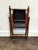 Brown Vintage 1970s Faux Bamboo and Leather Folding Chair For Sale - Image 8 of 9
